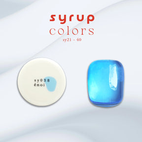 énoi SS Syrup Gel Collection - full 20pc set/10pc sets/individual pots (sy021-040)