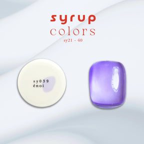 énoi SS Syrup Gel Collection - full 20pc set/10pc sets/individual pots (sy021-040)