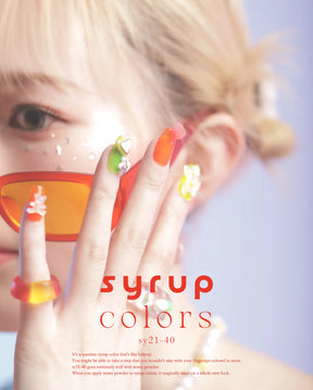 énoi SS Syrup Gel Collection - full 20pc set/10pc sets/individual pots (sy021-040)