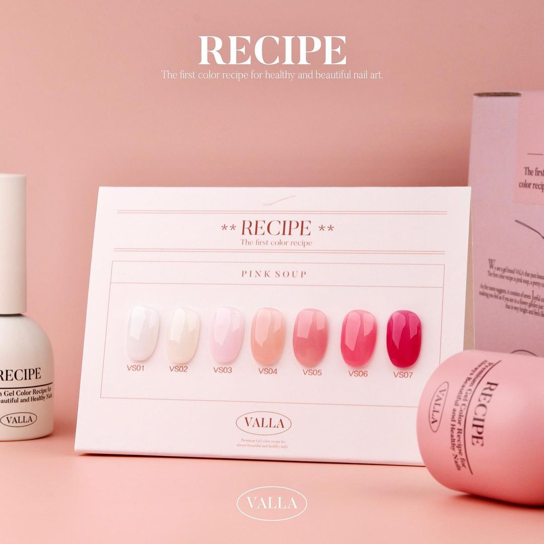 Valla Recette Soupe Rose 7pc Collection