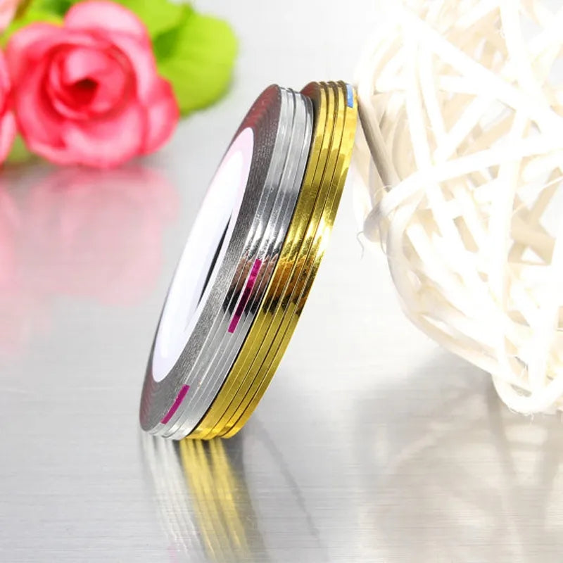 Line tape - gold/silver