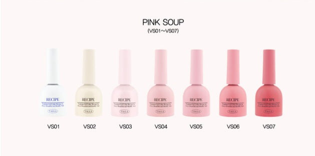 Valla Recipe Pink Soup 7pc Collection