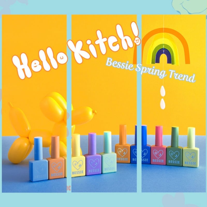 Bessie Hello Kitch Collection - 10pc set / 1pc