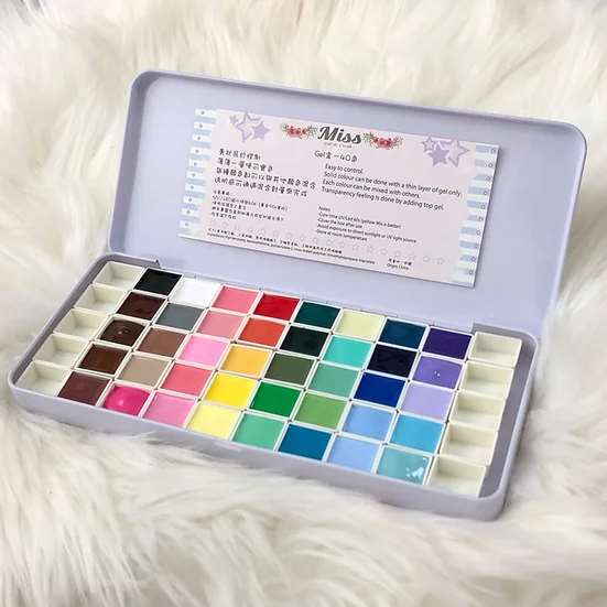 MPA Gel Palette - 40 colours