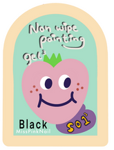 MPA non-wipe liner & painting gel - black/white
