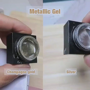 MPA Metallic Gels - Silver / Champagne Gold