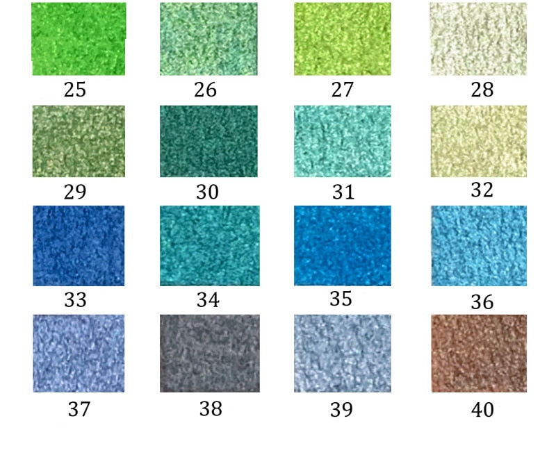 Pearlescent Watercolour palette - 40 colours