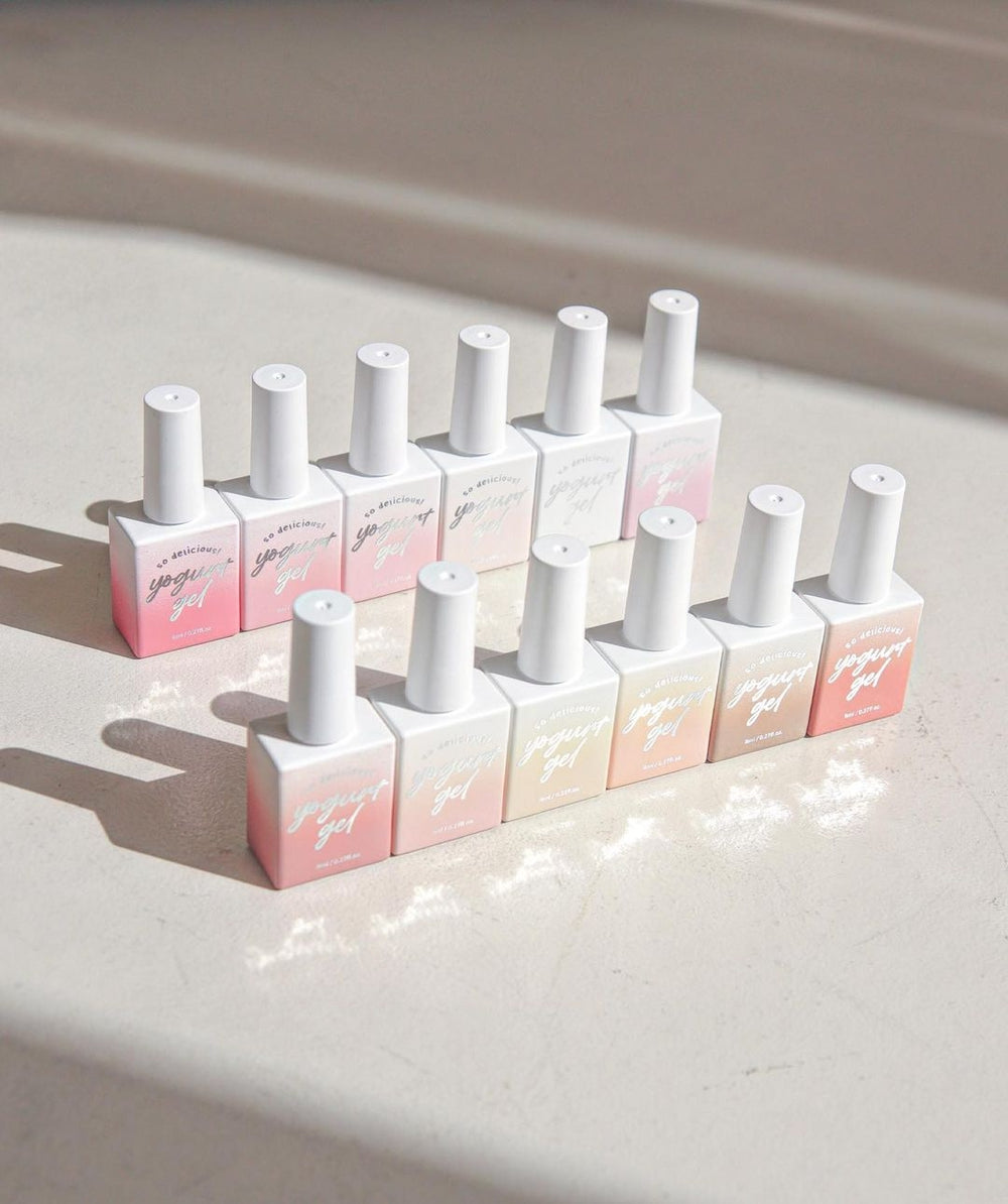 YOGURT NAIL KOREA Blossom Ending Collection - Full 12pc Set/Individual ...