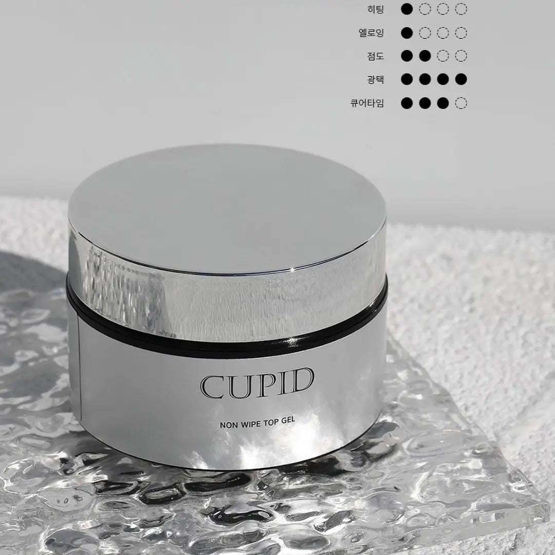 Cupid No wipe top gel 30ml - overlay & top gel in 1